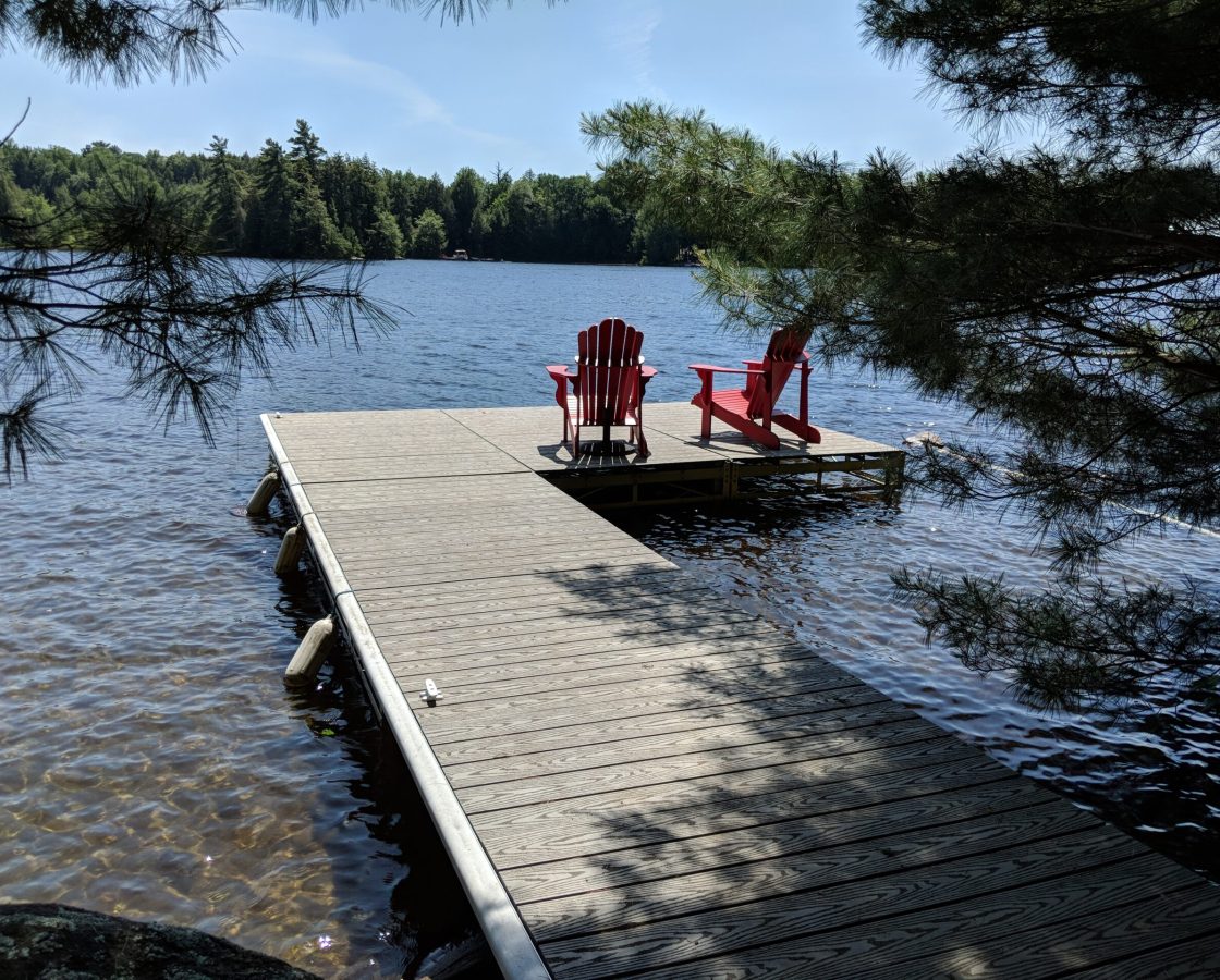 Dock assembly and installation | Wood Lake Muskoka, ON